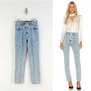 Retrofete Taylor Jeans Revolve in Light Wash Denim